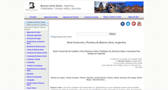 Desktop Screenshot of buenosairesguias.com.ar